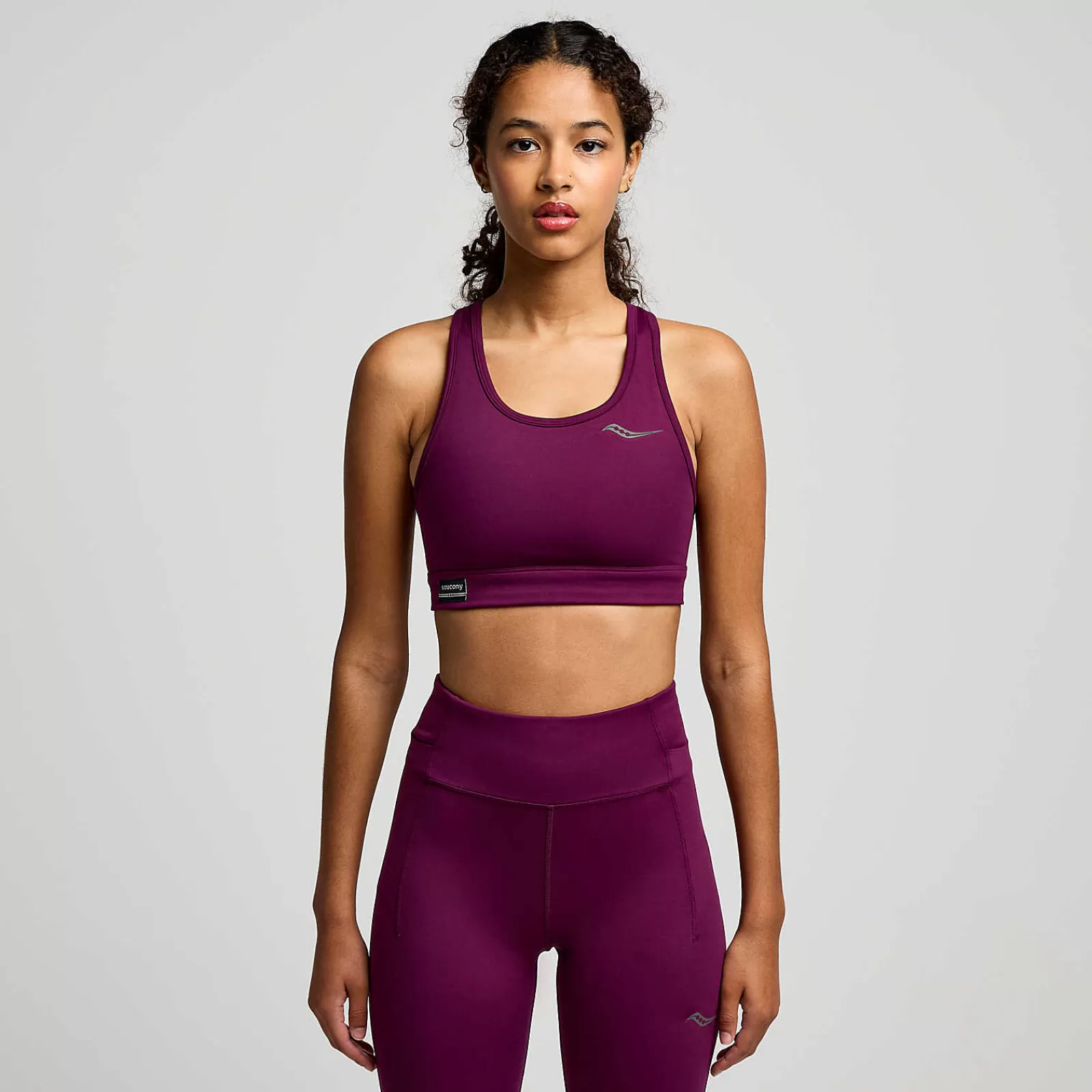 Bras<Saucony Fortify Bra Eggplant