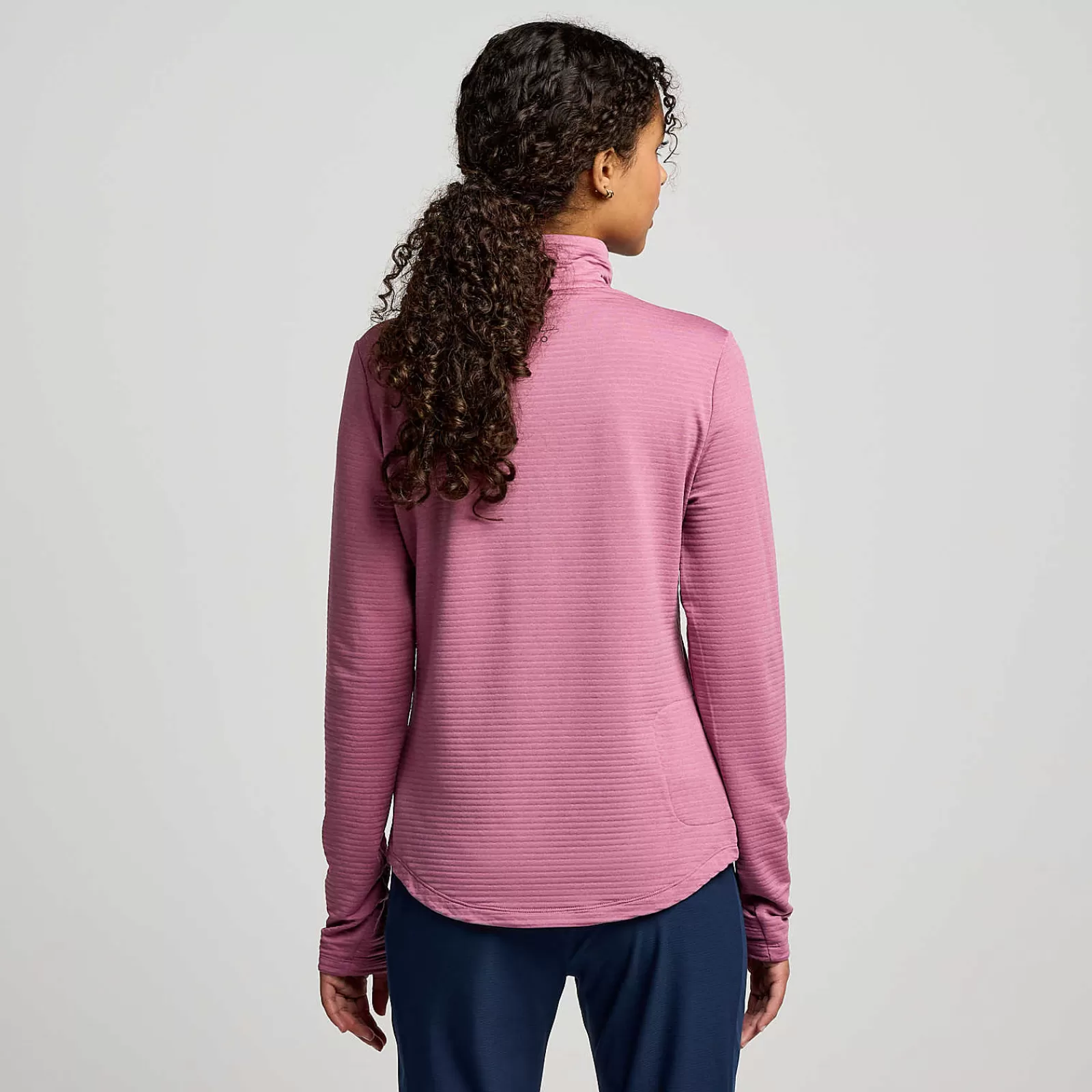 Tops<Saucony Triumph 3D 1/2 Zip ViolaHeather